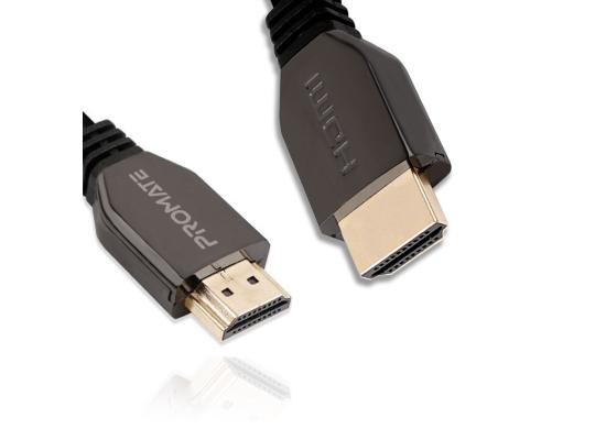 Promate ProLink8K-200 HDMI Cable, Ultra High-Speed HDMI 2.1 Cable with 8K HDR, 48Gbps Transfer Speed, 2m , 3D Support and Enhanced Audio 
